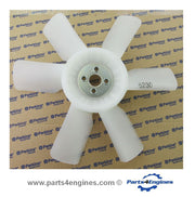 Perkins 404F-E22T engine cooling fan