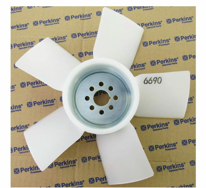 Perkins 403D-07 engine cooling fan
