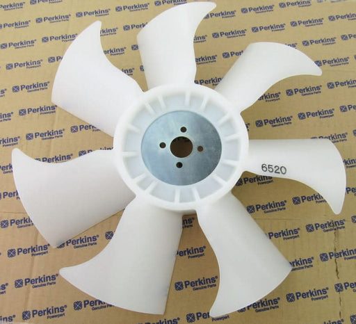 Perkins 404D-15 engine cooling fan