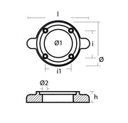 Yanmar saildrive collar anode