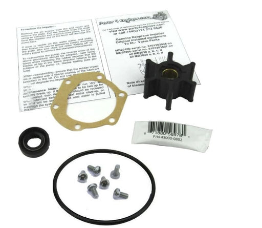 Volvo Penta MD2030 raw water pump, impeller & service kit
